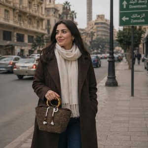 Brown & Silver Bag