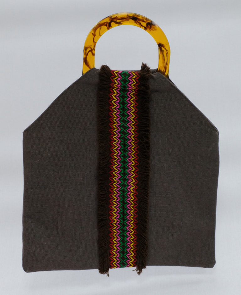 Brown Strip Molly Bag EGP 450