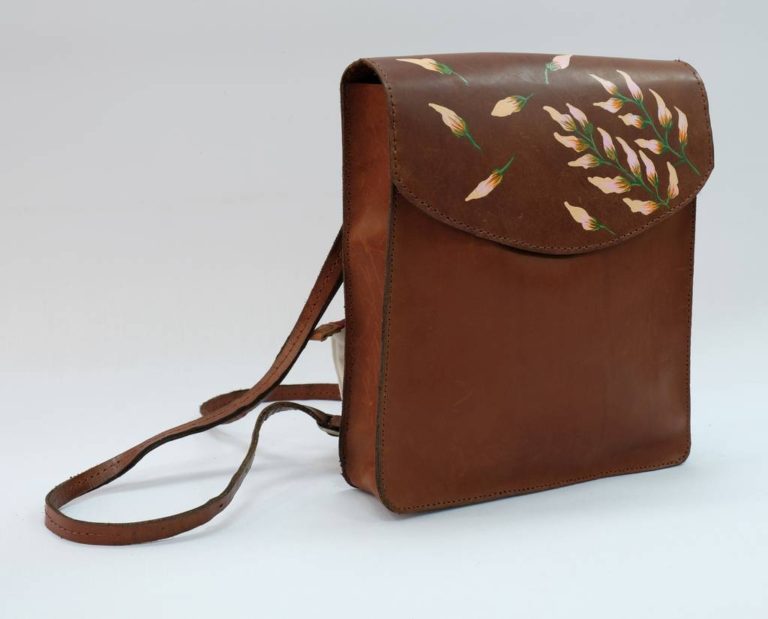 Classic Leather Backpack EGP 1200 (Size 32x37x8)