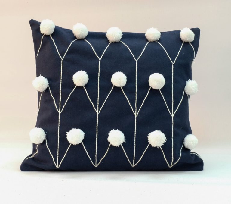 Cusion Sahiko Dark Blue x White EGP 250