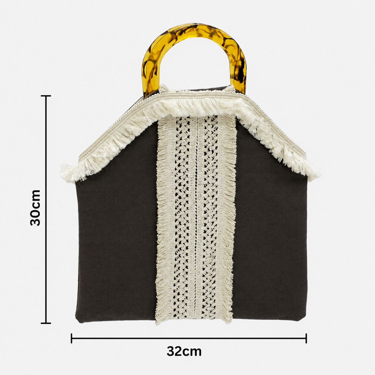 Bag with Wooden Handle - Image 2