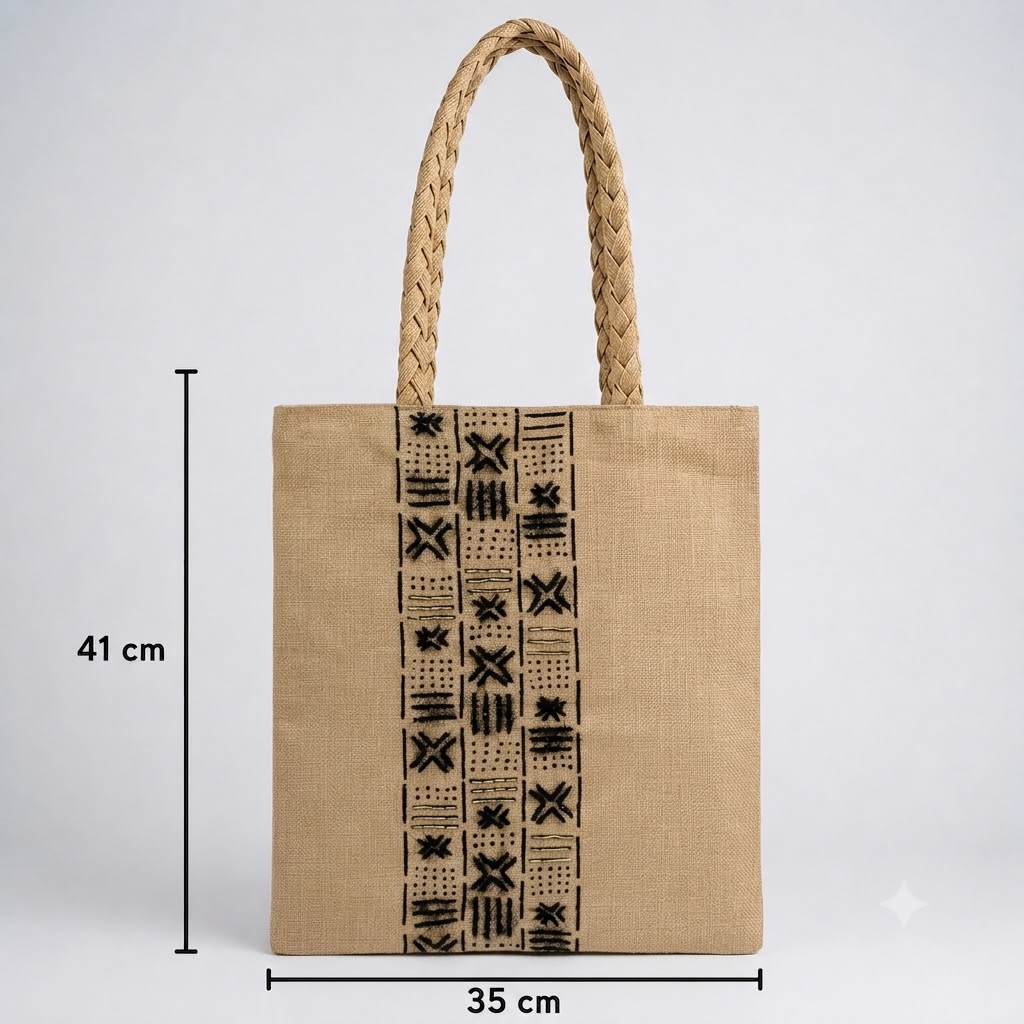 Embroidered Tote Bag - Image 2