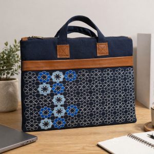 Embroidered Laptop Bag