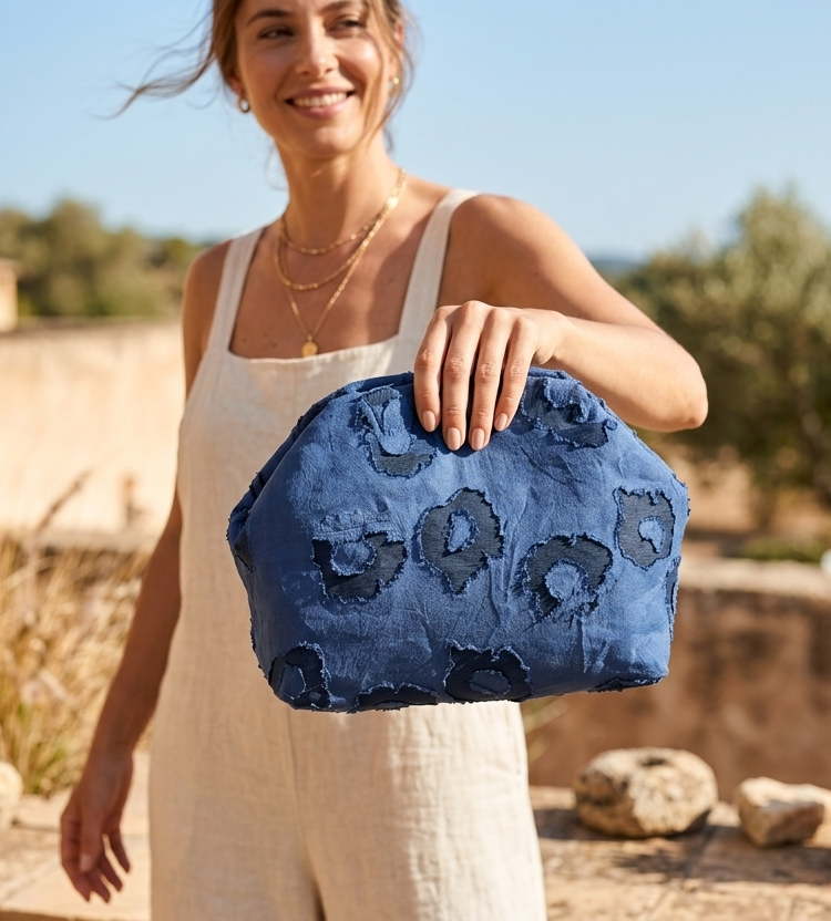 Blue Clutch
