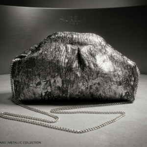 Silver handbag