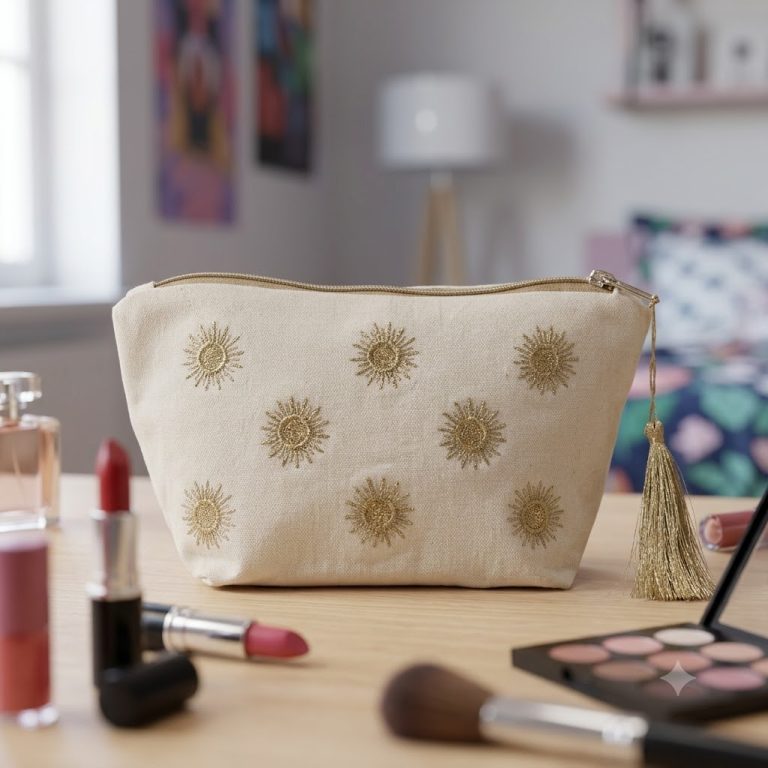 Makeup Bag Golden Sun