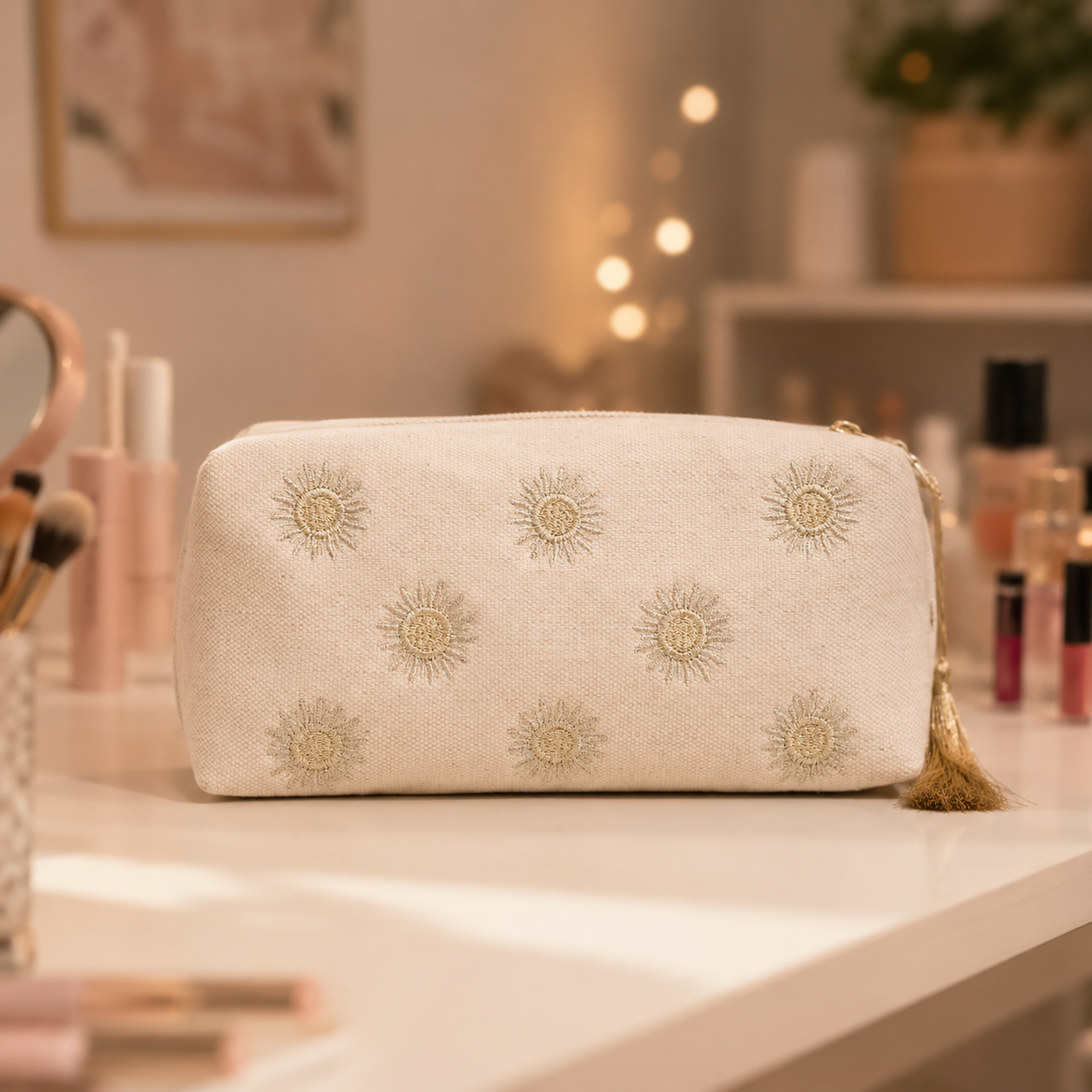 Makeup Bag Golden Sun T