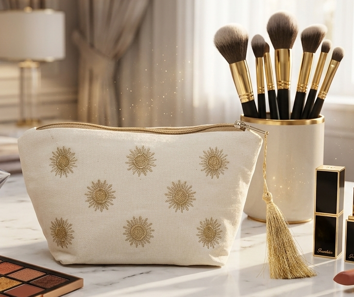 Makeup Bag Golden Sun