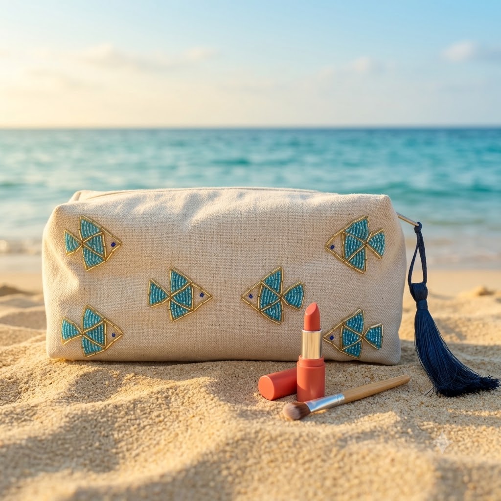 fish in the beach