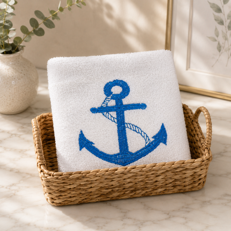 Anker Embroidered Towels(1)